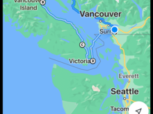 Not that many miles, but the boats take time.