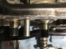 Wear mark on countershaft
