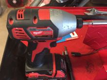 The drill I used and tools 