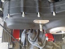 snugging it up, still have to torque using the sequence in the manual