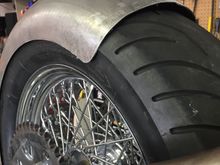 First issue fender not wide enough. Would have worked on a 4.5 rim with a 200 but rim I’m using is 6”   One call to LS solved this. Joe says send it back they’ll make it work. Good customer service at LS keeps me being a repeat customer.