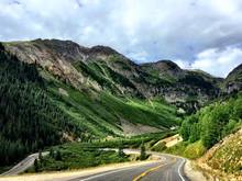 Million Dollar Highway between Ouray and Silverton..