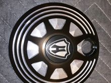 Aftermarket fuel door. The sun has faded the black and it has a brown hue to it. 

$25 Shipped