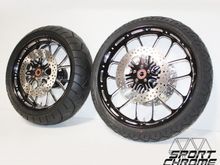 Performance Machine Heathen Contrast Cut Platinum Harley Davidson 09-15 Touring model.