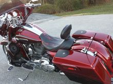 Nice paint, pinstripe and seat.