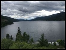 … Christina lake, just a bit east of Grand Forks… Stopped here for lunch.