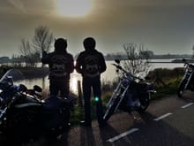 November 23, again a warm day in the NL with 14 degrees c. Best riding year ever for us!
