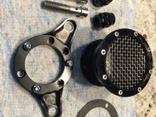 Roland Sands Design velocity stack LIKE NEW for $200. MSROnis $460!  Get maximum air flow with this!
