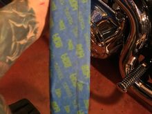 He eventually didn’t return my calls, should’ve been my first clue.   So I decided to cut the guard.  Cheapest way to get it down, the guard was already scratched, so no loss should I screw it up.  Easy fix right?  Not really...