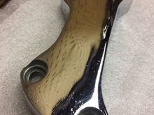 Harley Ironhead Sportster Top Triple Tree Handle Bar Clamp. For 1" Bars