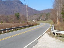 The rock outcropping is Chestoa View from the bottom up.