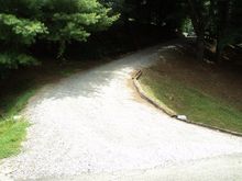 The hard right turns into almost a 180