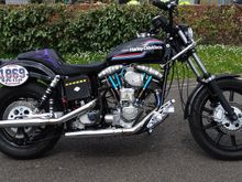 with looks better & easier to time & set tappets but hits leg,..