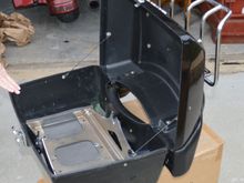 shot of open pack two cable one each side appears good shape.