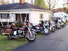 My 5 road bikes