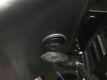 This USB Port came on the bike. It may or may not be connected. The bike is some kind of "Willie G." Edition. Probably a dealer set-up. It has a million Willie G. add-ons.