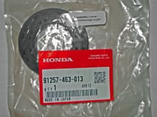 Honda Part Number: 91257-463-013