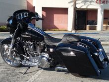 Foam is firm like a corbin. Much narrower than stock. Went for a 175 trip (first ride on the seat) and it was just as comfy as stock without the heat spots.