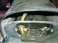 and end @the relay. Don't cut any wires! Use the original set up. Reroute cable and relay under the seat.