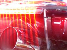 Not sure why the yellow glow, the LEDs are very red.