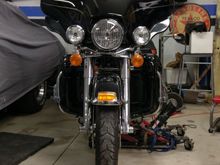 You can see the lights on the floorboards.