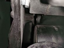 View from below. Front of bike at top of pic
