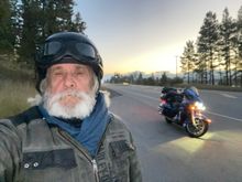 
Sunrise over the Rockies… now West  to The Beach…