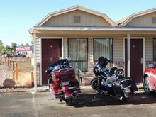 Cabin at Whispering Sands in Hanksville, Utah.