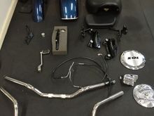 Fenders are off a 98 sportster, rear is chopped.