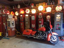My bikes home with pumps