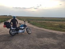 Kansas!!!!! while traveling to our camping spot for the night we decided to take a break and enjoy The Great Plains.