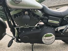 Spotless and super clean engine...not pits or rust anywhere! Blacked out horn cover, forward controls, pegs and new solo seat