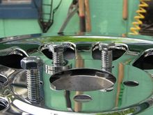 Chrome Sprocket Cover gap