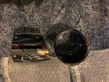 Screaming Eagle Thunder 3 1/2 diameter end caps. Part number 80630-10 - end caps only - $40 shipped CONUS