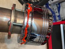 Rinehart recommended Orange RTV silicone on cap...