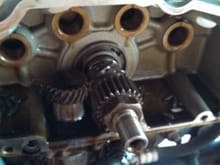 Sportster Oil Drive gear came apart