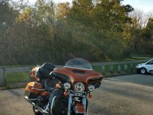 It hit 52° and the sun stayed out, until it set.