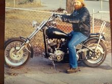 My '77, sometime in the late 80's.

