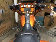 10" Yaffes. If I'd do it again. I'd probably go another route. The bars look great. But had bad burrs and had to cut the bars down so the controls would slide on where they are suppose to be.