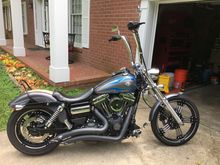 Carlini 16" flying apes moved to straight up position.