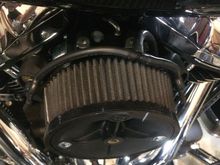 I decided to try and stop the bleeding into the heart of the beast. There is no good reason to vent an engine into the intake... I used the stock breather bolts and tubing with my S&S air cleaner, ran the vent tube down and forward of the engine and zipped it at the bottom. :) prognosis looks good. :)