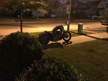 Nightster ready for a night ride