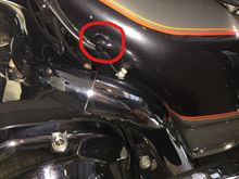The button in question is circled in red