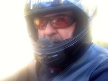 Growing my moustache back...that and this 2009 Softail are my rewards for recent divorce!