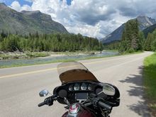 Scenery along the Going to the Sun Rd