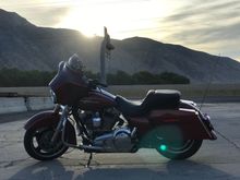 Sunrise over the mountains, love it here...