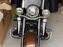 Final install. Mounted inside the spools.