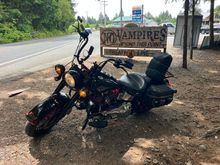 At the turnoff to La Push/Rialto Beach just outside of Forks.