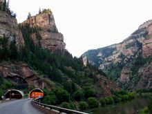 I 70 east of Glenwood Springs CO