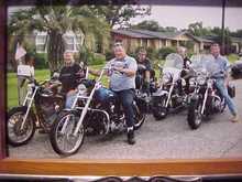 Took Paseter Jim Schetler for a ride before leaving for California
Me, Jim, Mikr Gillos, See, Doug Frost,Lary Sheffer in back